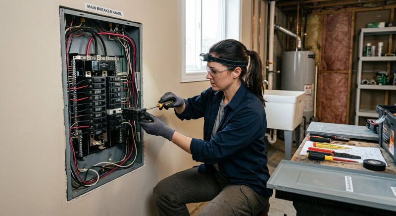 Main Breaker Panel Repair in Orem, UT