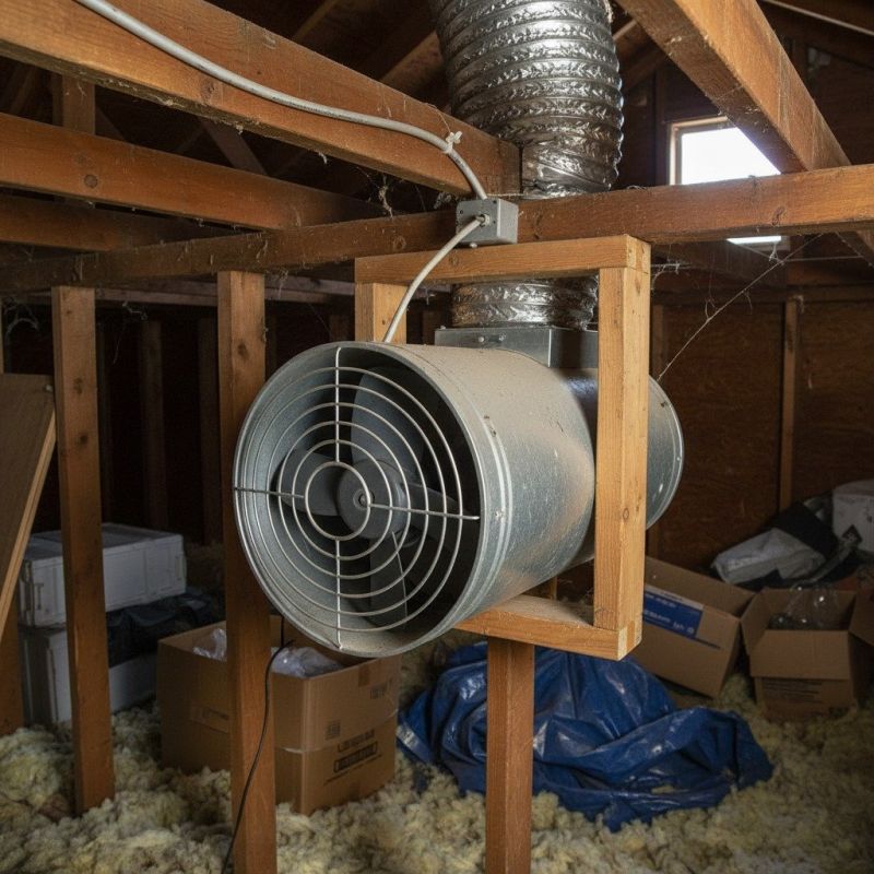Roof Fan Replacement in Heber City, UT